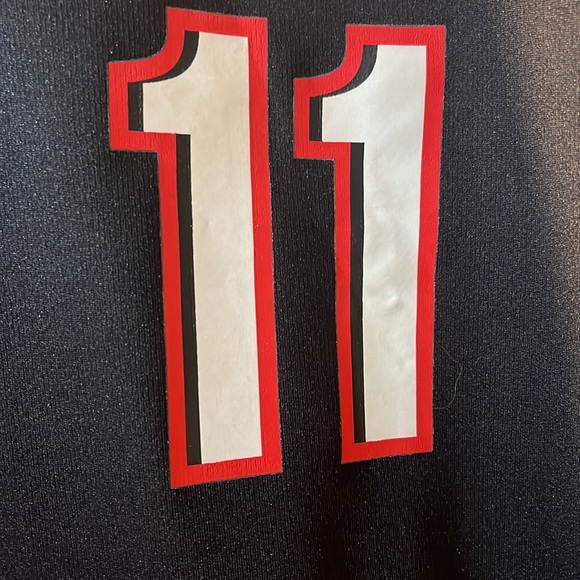 ADIDAS Meyers Leonard Portland Trailblazers Fanatics Branded Swingman Jersey-L - Picture 5 of 6